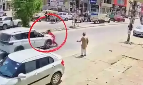 महिला को मीटर तक घसीटती ले गई कार, सीसीटीवी फुटेज से भड़के लोग; बीजेपी प्रवक्ता ने दी प्रतिक्रिया