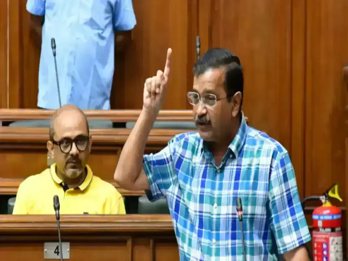 Kejriwal said that whenever disaster struck the country, the Prime Minister sat silently