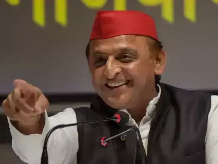 Akhilesh Yadav taunted the Yogi government, asked a funny question by mentioning the development model