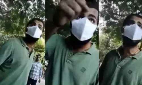 वायरल वीडियो: यूपी के जज के बेटे ने एसयूवी खींचे जाने पर लखनऊ के हजरतगंज में किया हंगामा!