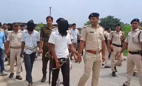 SHO नंद किशोर हत्याकांड का खुलासा,  चार मोस्ट वांटेड अपराधी गिरफ्तार, हत्या वाली पिस्टल बरामद