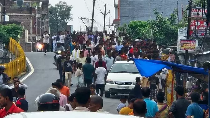 Bihar News : बीजेपी नेता की मौत पर पाटलिपुत्र में तनाव, पेट्रोल पंप तक बंद