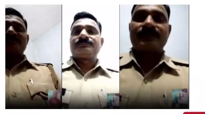 खाकी वर्दी में किया VIDEO SEX CHAT, लड़की के सामने उतार दी पैंट.. वीडियो वायरल होते ही SP ने कर दिया सस्पेण्ड