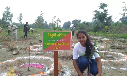 बेटियां चली पर्यावरण को बचाने