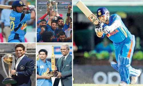 2003 वर्ल्ड कप में जब सचिन ने पाकिस्तानी शोएब अख्तर को पॉइंट के ऊपर से छक्का मारा था, तो उछल पड़े थे विराट! 2003 वर्ल्ड कप में जब सचिन ने पाकिस्तानी शोएब अख्तर को पॉइंट के ऊपर से छक्का मारा था, तो उछल पड़े थे विराट!