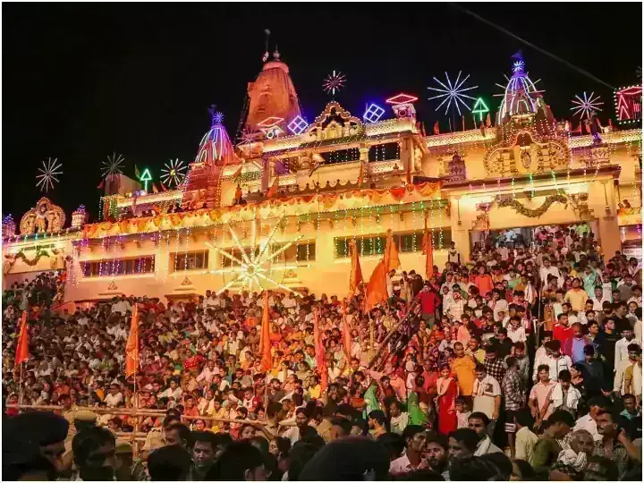 Kanha city Mathura decorated for Shri Krishna Janmashtami