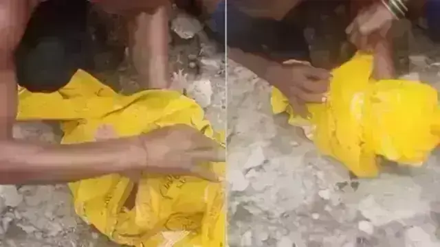 Humanity put to shame in Kanpur village, newborn buried alive in soil Humanity put to shame in Kanpur village, newborn buried alive in soil