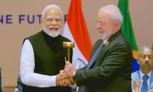 G20 Summit : पीएम मोदी ने की जी20 के समापन की घोषणा, अब ब्राजील को सौंपी अध्यक्षता G20 Summit : पीएम मोदी ने की जी20 के समापन की घोषणा, अब ब्राजील को सौंपी अध्यक्षता