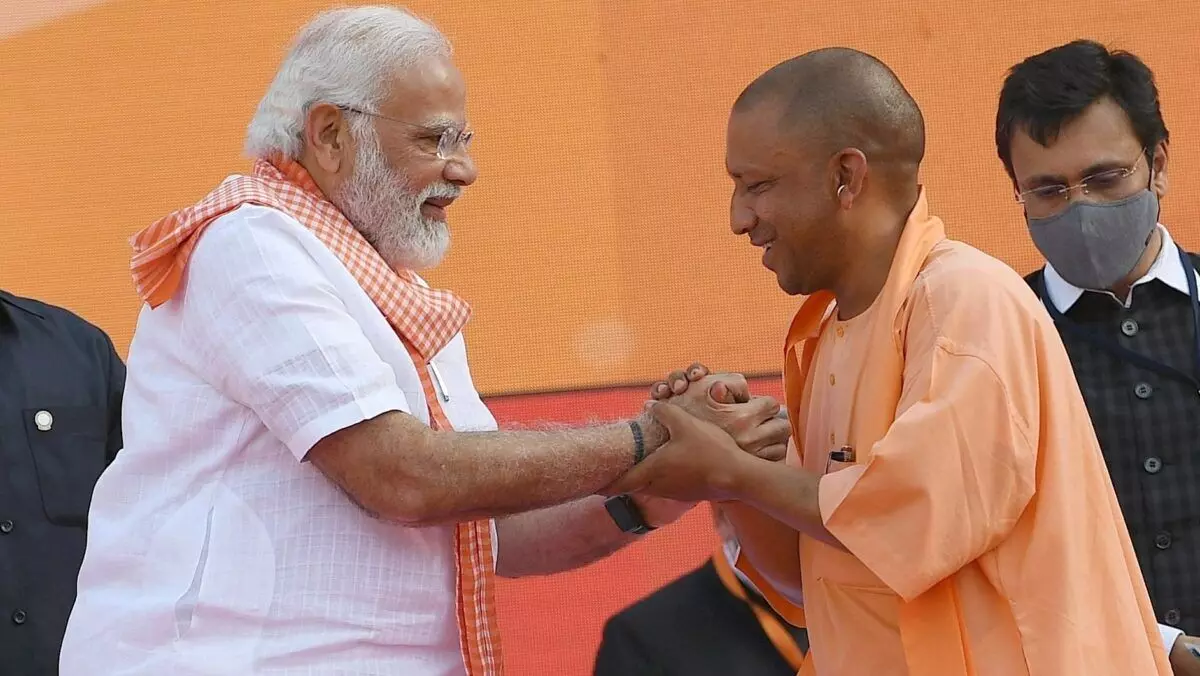 CM Yogi Adityanath congratulated Prime Minister Narendra Modi on his birthday