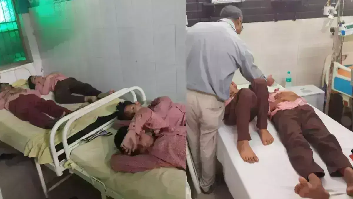 गाजियाबाद में प्राइमरी स्कूल में मिड- डे- मील खाने से 26 बच्चे अस्पताल में कराए गए भर्ती गाजियाबाद में प्राइमरी स्कूल में मिड- डे- मील खाने से 26 बच्चे अस्पताल में कराए गए भर्ती