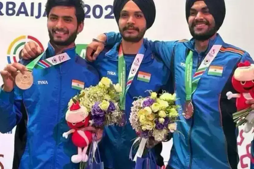 शूटिंग में चीन को 1 अंक से हरा कर भारत ने जीता छठा गोल्ड, भारत के नाम कुल 24 पदक शूटिंग में चीन को 1 अंक से हरा कर भारत ने जीता छठा गोल्ड, भारत के नाम कुल 24 पदक