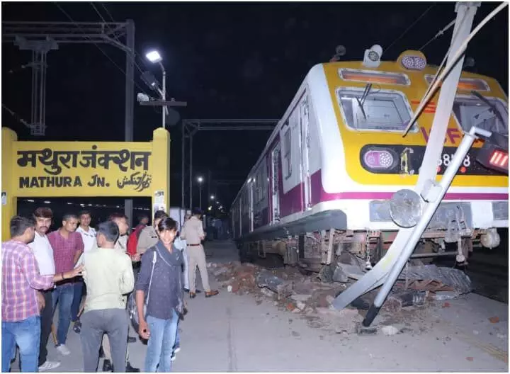 North Central Railway suspends action of five railway workers in Mathura train accident