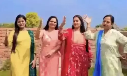 4 government school teachers found it costly to make reels in the school