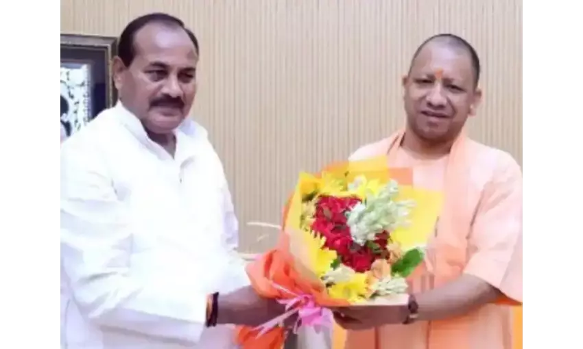 Dara Singh Chauhan meets CM Yogi amid discussion about UP cabinet expansion