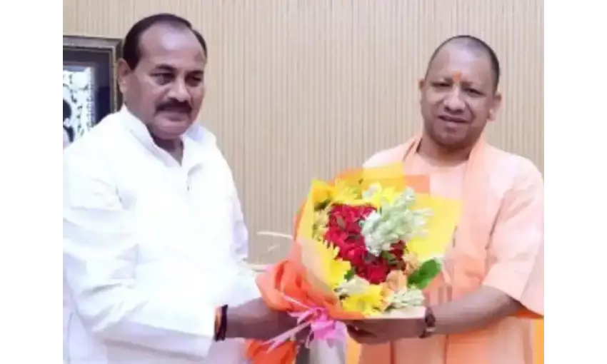 Dara Singh Chauhan meets CM Yogi amid discussion about UP cabinet expansion Dara Singh Chauhan meets CM Yogi amid discussion about UP cabinet expansion