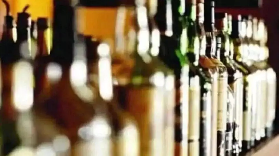 Liquor shop found in railway workers house during Excise Department raid