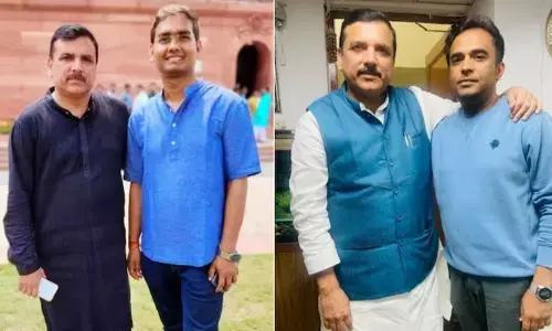 AAP सांसद संजय सिंह की गिरफ्तारी के बाद ED ने कसा और शिकंजा, दो करीबियों सर्वेश मिश्रा, विवेक त्यागी को भी भेजा समन AAP सांसद संजय सिंह की गिरफ्तारी के बाद ED ने कसा और शिकंजा, दो करीबियों सर्वेश मिश्रा, विवेक त्यागी को भी भेजा समन