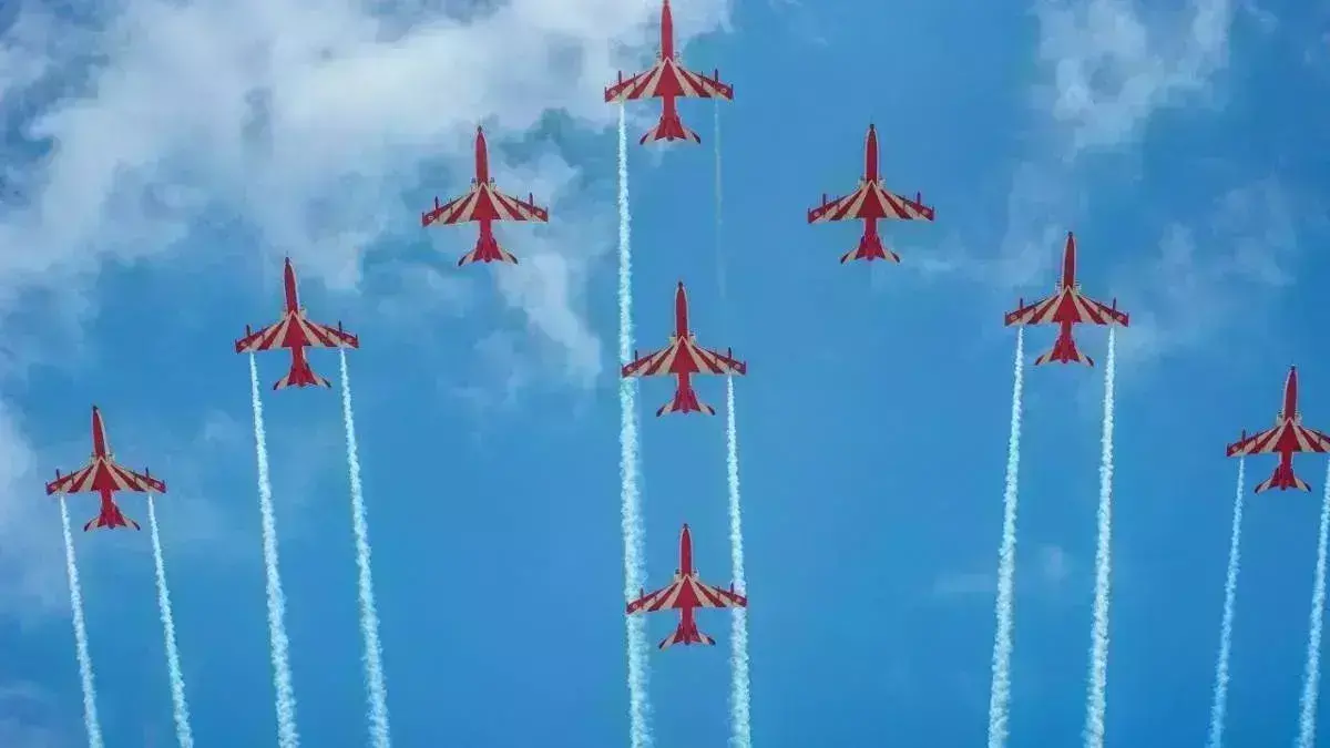 Full dress rehearsal of Air Force Day today in Prayagraj, power of planes will be seen in air show Full dress rehearsal of Air Force Day today in Prayagraj, power of planes will be seen in air show