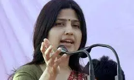 SP Sandav Dimple Yadav attacks BJP government regarding ED action SP Sandav Dimple Yadav attacks BJP government regarding ED action