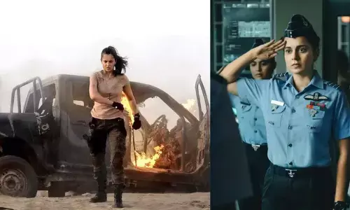 Tejas Trailer: भारत को छेड़ोगे तो छोड़ेंगे नहीं कंगना रनौत की फिल्म तेजस का ट्रेलर हुआ रिलीज, एक्शन और रोमांच मिलेगा तड़का! Tejas Trailer: भारत को छेड़ोगे तो छोड़ेंगे नहीं कंगना रनौत की फिल्म तेजस का ट्रेलर हुआ रिलीज, एक्शन और रोमांच मिलेगा तड़का!