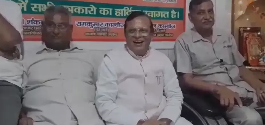 इंडिया गठबंधन को पाकिस्तान चले जाना चाहिए इनकी यहां पर कोई जगह नहीं है- विनीत शारदा बीजेपी नेता इंडिया गठबंधन को पाकिस्तान चले जाना चाहिए इनकी यहां पर कोई जगह नहीं है- विनीत शारदा बीजेपी नेता