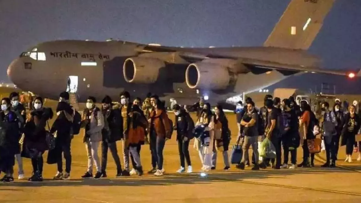 First flight carrying 212 Indians from Israel lands in Delh