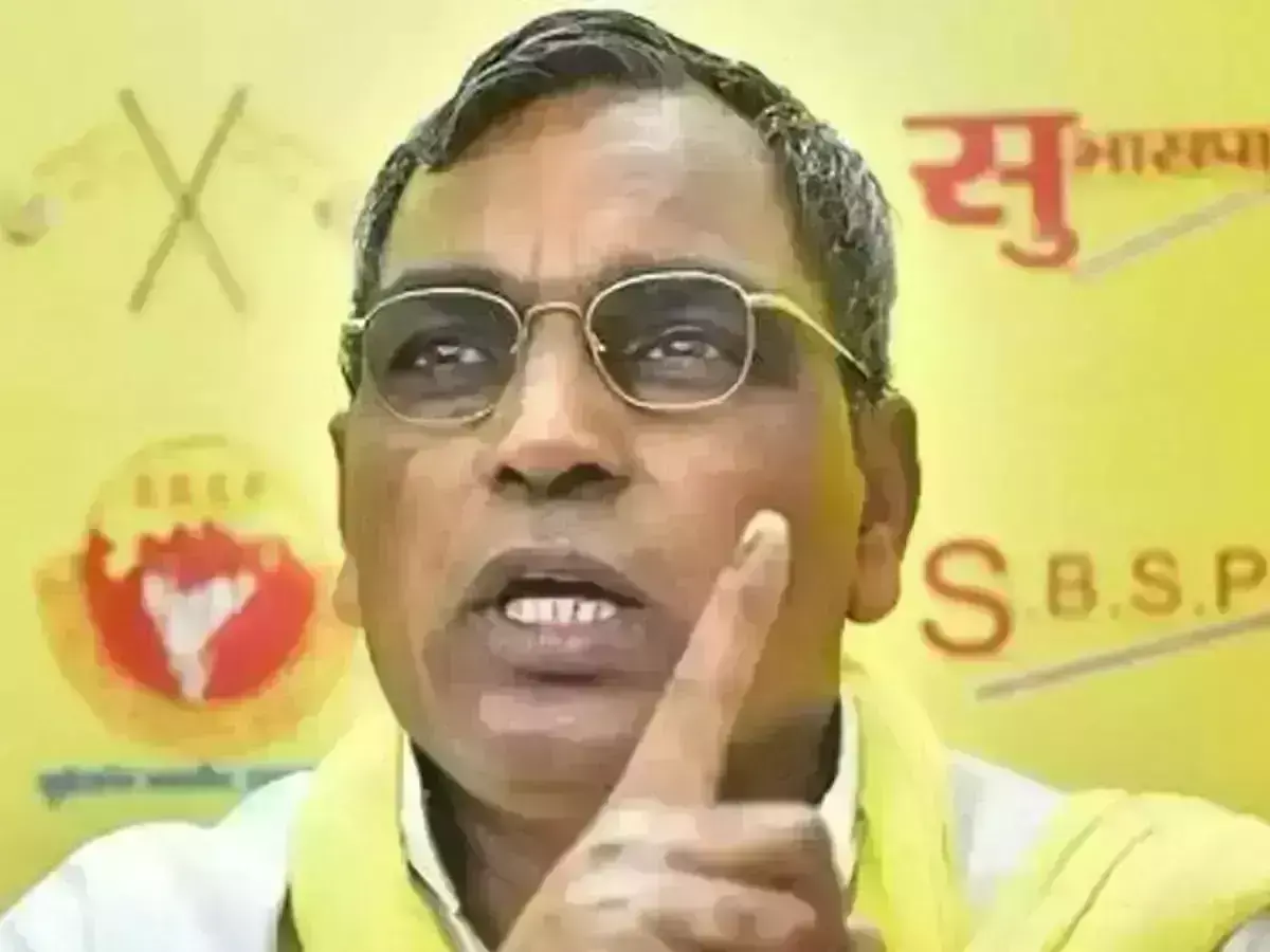 Om Prakash Rajbhar said this big thing amid the dispute between SP-Congress Om Prakash Rajbhar said this big thing amid the dispute between SP-Congress