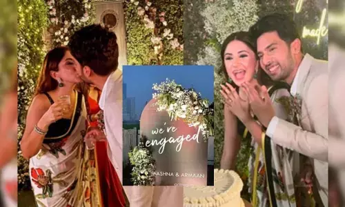 सिंगर Armaan Malik ने गर्लफ्रेंड आशना श्रॉफ से की सगाई, लिपलॉक करते हुए तस्वीरें की शेयर सिंगर Armaan Malik ने गर्लफ्रेंड आशना श्रॉफ से की सगाई, लिपलॉक करते हुए तस्वीरें की शेयर