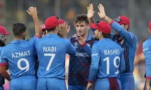 World Cup: अफगानिस्तान ने किया बड़ा उलटफेर, पाकिस्तान को 8 विकेट से हराया World Cup: अफगानिस्तान ने किया बड़ा उलटफेर, पाकिस्तान को 8 विकेट से हराया