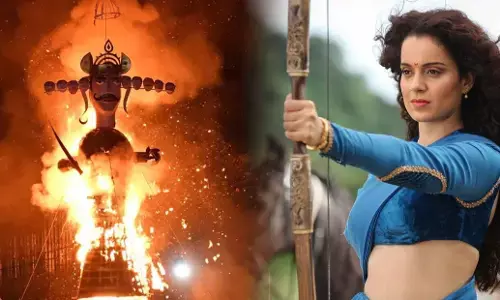 Ravan Dahan LIVE : कंगना रनौत ने किया रावण दहन, दिल्ली की रामलीला में 50 साल में पहली बार हुआ ऐसा काम! Ravan Dahan LIVE : कंगना रनौत ने किया रावण दहन, दिल्ली की रामलीला में 50 साल में पहली बार हुआ ऐसा काम!