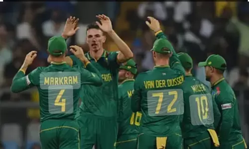 World Cup 2023: दक्षिण अफ्रीका ने बांग्लादेश को 149 रनों से हराया, क्विंटन डिकॉक ने लगाया शानदार शतक World Cup 2023: दक्षिण अफ्रीका ने बांग्लादेश को 149 रनों से हराया, क्विंटन डिकॉक ने लगाया शानदार शतक