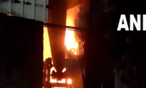 गुजरात की फैक्ट्री में लगी भीषण आग, 60 से ज्यादा टैंकर जलकर हुए खाक, मौके पर पहुंचीं दमकल की गाड़ियां