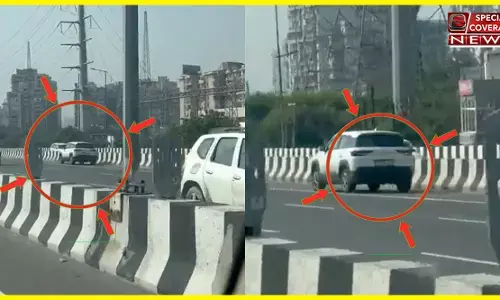 गाज़ियाबाद के दिल्ली मेरठ एक्सप्रेस-वे पर पांच KM रॉन्ग साइड दौड़ी कार गाजियाबाद पुलिस ने काटा 7 हजार का चालान! गाज़ियाबाद के दिल्ली मेरठ एक्सप्रेस-वे पर पांच KM रॉन्ग साइड दौड़ी कार गाजियाबाद पुलिस ने काटा 7 हजार का चालान!