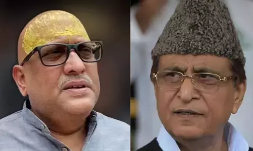 Locked up Azam Khan met Congress State President, know the full news