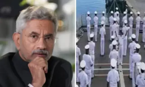 कतर में गिरफ्तार इंडियन NAVY के 8 पूर्व अधिकारियों को मौत की सजा, भारत सरकार बोली- हम फैसले से हैरान, फैसले को देंगे चुनौती कतर में गिरफ्तार इंडियन NAVY के 8 पूर्व अधिकारियों को मौत की सजा, भारत सरकार बोली- हम फैसले से हैरान, फैसले को देंगे चुनौती