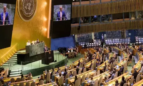 गाजा में सीजफायर को लेकर प्रस्ताव हुआ पास, UN में 120 ने किया इसका समर्थन गाजा में सीजफायर को लेकर प्रस्ताव हुआ पास, UN में 120 ने किया इसका समर्थन