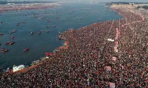 Preparations in full swing for Mahakumbh in Prayagraj, more than 40 crore devotees expected Preparations in full swing for Mahakumbh in Prayagraj, more than 40 crore devotees expected