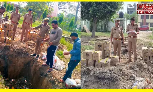 मुज़फ्फरनगर : थाना चरथावल पुलिस द्वारा थाने पर रखी 88 लीटर अवैध शराब का किया गया निस्तारण मुज़फ्फरनगर : थाना चरथावल पुलिस द्वारा थाने पर रखी 88 लीटर अवैध शराब का किया गया निस्तारण