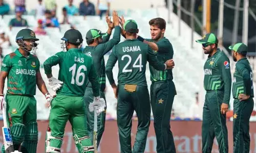 World Cup 2023: चार हार के बाद लय में आई पाकिस्तान, बांग्लादेश को 7 विकेट से हराया World Cup 2023: चार हार के बाद लय में आई पाकिस्तान, बांग्लादेश को 7 विकेट से हराया