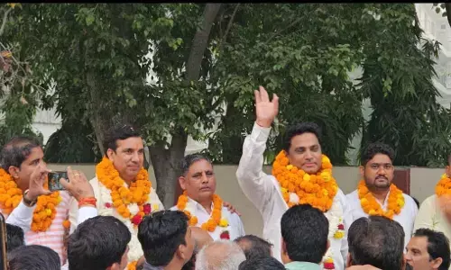 एनईए के चुनाव में चौधरी राजकुमार को मिली भारी मतों से जीत