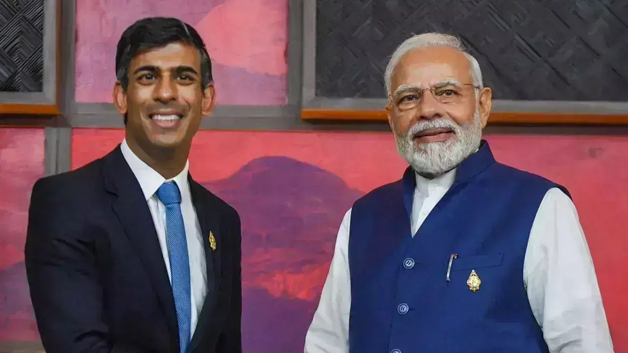 इजरायल-हमास जंग पर पीएम मोदी ने की ऋषि सुनक से बात, व्यापार और निवेश को लेकर भी हुई चर्चा इजरायल-हमास जंग पर पीएम मोदी ने की ऋषि सुनक से बात, व्यापार और निवेश को लेकर भी हुई चर्चा