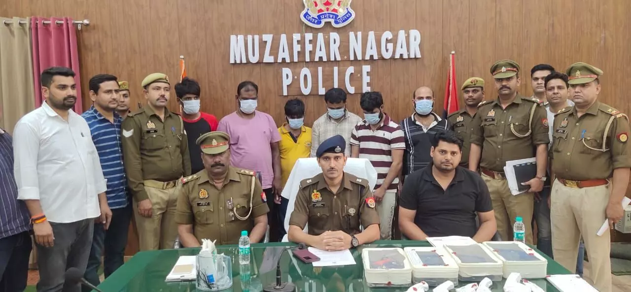 दिल्ली-NCR में चोरी करने वाले वाहन चोर गिरोह का मुजफ्फरनगर पुलिस ने किया पर्दाफाश, 6 अभियुक्त गिरफ्तार, 14 कार व चोरी करने के उपकरण बरामद