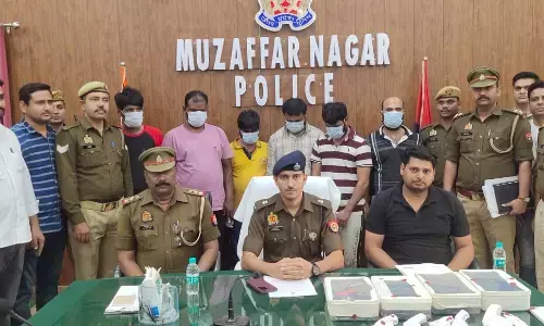 दिल्ली-NCR में चोरी करने वाले वाहन चोर गिरोह का मुजफ्फरनगर पुलिस ने किया पर्दाफाश, 6 अभियुक्त गिरफ्तार, 14 कार व चोरी करने के उपकरण बरामद दिल्ली-NCR में चोरी करने वाले वाहन चोर गिरोह का मुजफ्फरनगर पुलिस ने किया पर्दाफाश, 6 अभियुक्त गिरफ्तार, 14 कार व चोरी करने के उपकरण बरामद