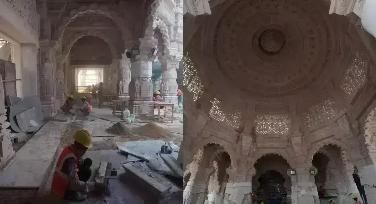 31 दिसंबर को राम मंदिर की पहली मंजिल बनकर हो जाएगी तैयार, 22 जनवरी को होना है उद्घाटन 31 दिसंबर को राम मंदिर की पहली मंजिल बनकर हो जाएगी तैयार, 22 जनवरी को होना है उद्घाटन