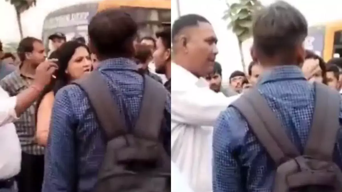 गाजियाबाद में एक और कॉलेज में छात्रों द्वारा लगाए जय श्री राम नारे को लेकर हुआ विवाद! टीचर ने लगाई फटकार, वीडियो वायरल