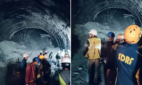 उत्तराखंड में बड़ा हादसा, उत्तरकाशी में निर्माणाधीन  टनल के अंदर भूस्खलन, फंसे 36 मजदूर, राहत-बचाव कार्य जारी, SDRF टीम पहुंची उत्तराखंड में बड़ा हादसा, उत्तरकाशी में निर्माणाधीन  टनल के अंदर भूस्खलन, फंसे 36 मजदूर, राहत-बचाव कार्य जारी, SDRF टीम पहुंची