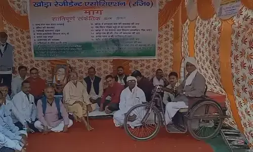 गाजियाबाद के खोड़ा में 6 दिन से चल रहा पानी को लेकर आंदोलन हुआ उग्र, नेशनल हाईवे के सर्विस रोड को किया जाम गाजियाबाद के खोड़ा में 6 दिन से चल रहा पानी को लेकर आंदोलन हुआ उग्र, नेशनल हाईवे के सर्विस रोड को किया जाम