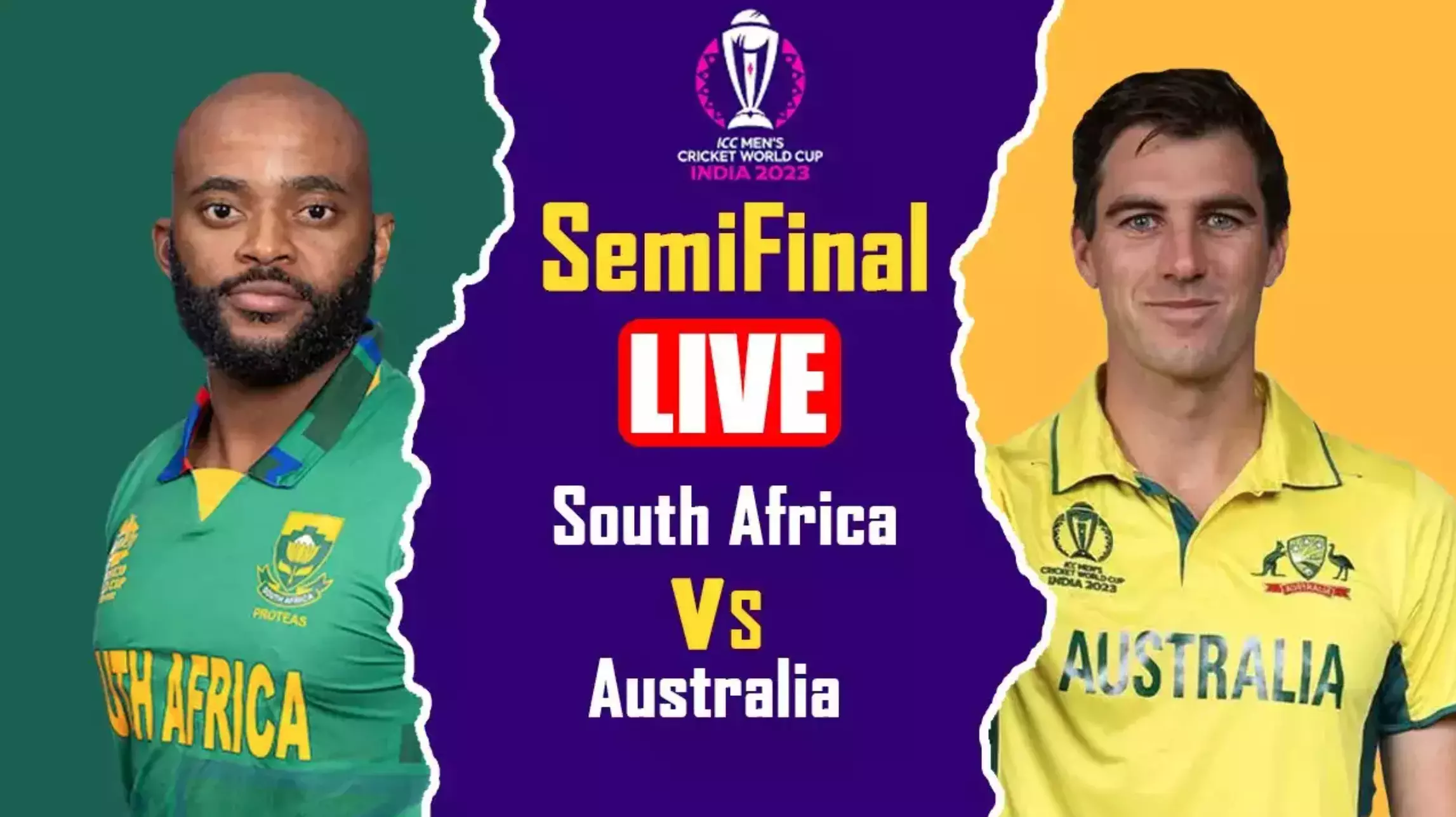 AUS vs SA World Cup Semi Final Live : दक्षिण अफ्रीका ने ऑस्ट्रेलिया के खिलाफ टॉस जीतकर बल्लेबाजी का फैसला लिया