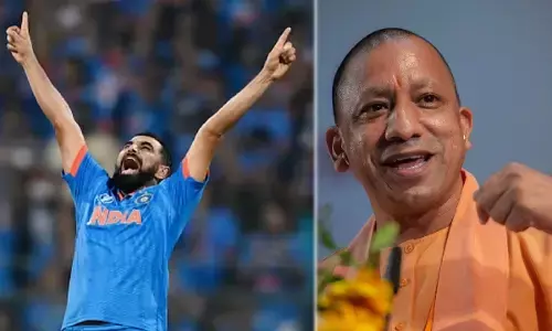 CM Yogi gave a gift to Shami, gym and stadium will be built in Shamis village CM Yogi gave a gift to Shami, gym and stadium will be built in Shamis village