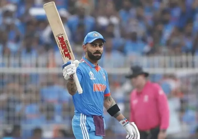 Virat Kohli made a special record by scoring a half-century in the final know here